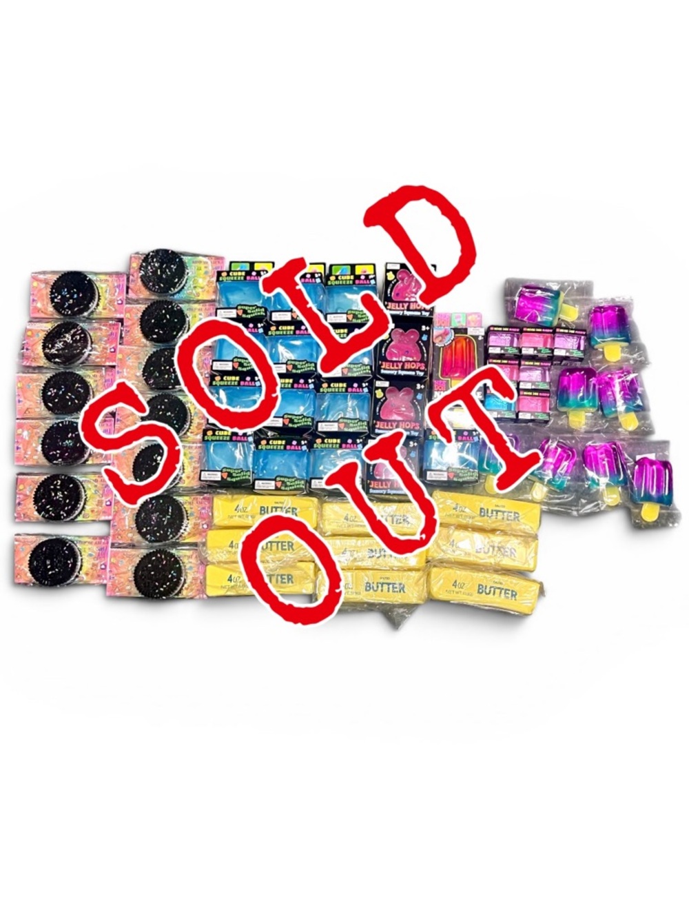 SOLD ❌ Viral Squishy Squeeze Fidget Stress Toy Large Cookies Oreo Cookie NIP